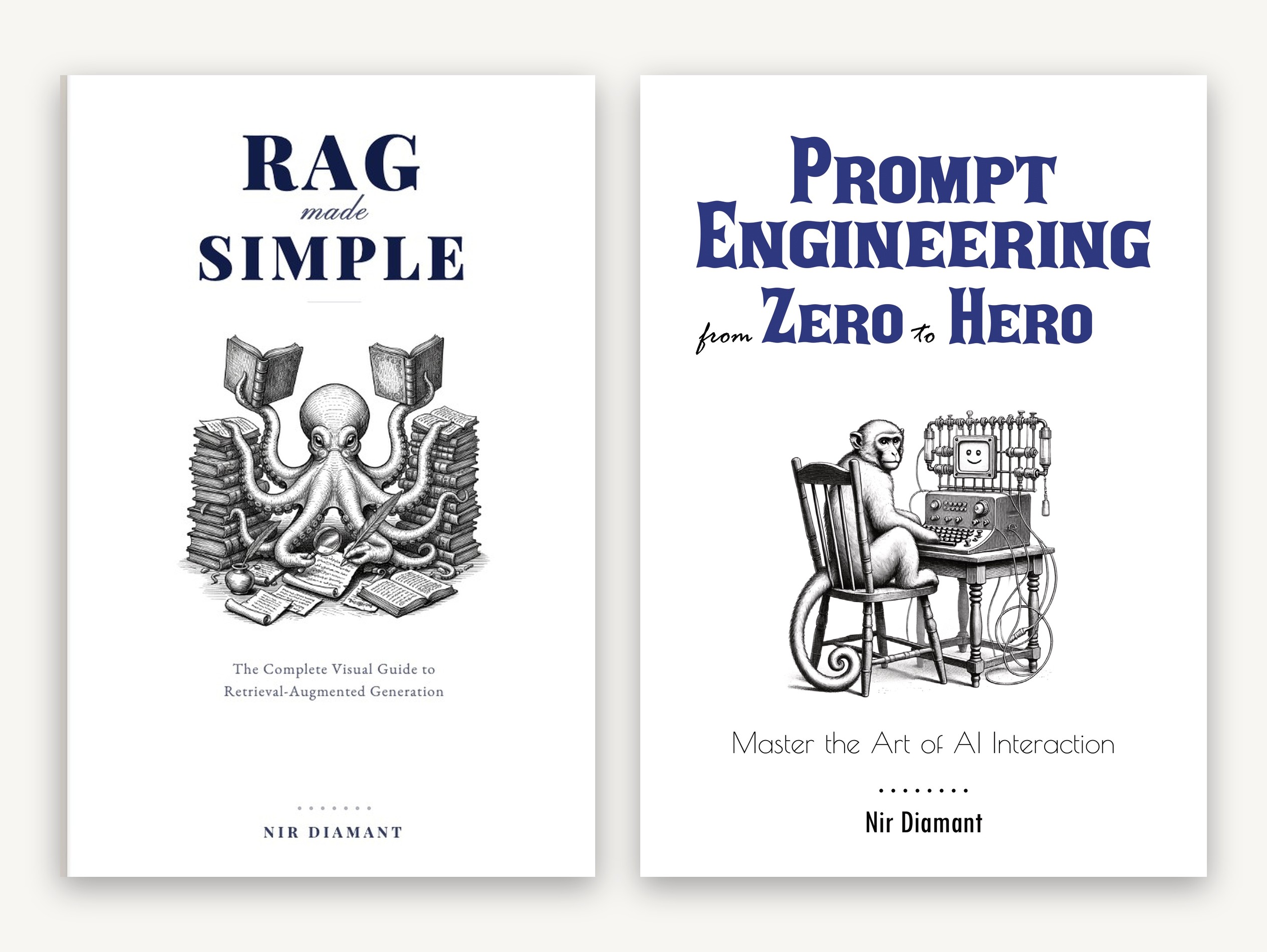 The Applied AI Bundle: both book covers side by side