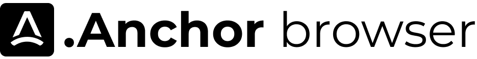 AnchorBrowser - Web technology partner